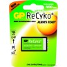 GP Oplaadbare Batterij ReCyko+ 9V