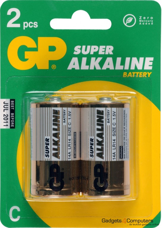 GP Super Alkaline (C) Batterijen 1.5V