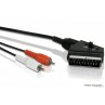 2x RCA to SCART, 1,5 Meter