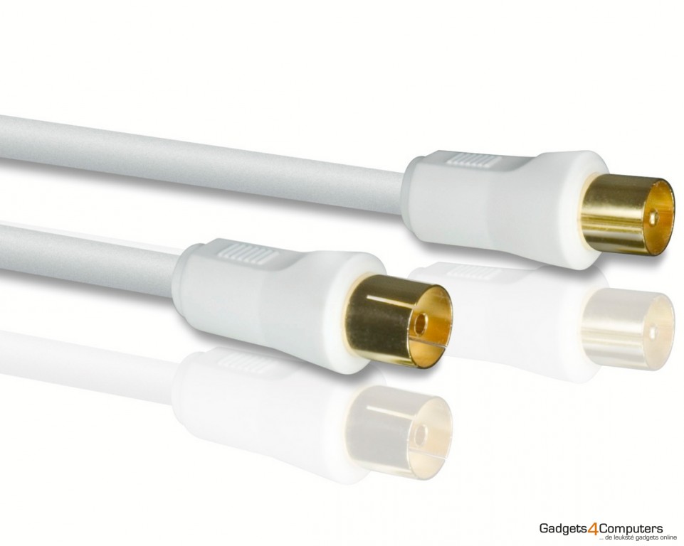 Coaxial Cable, 1.5 Meter (Gold)