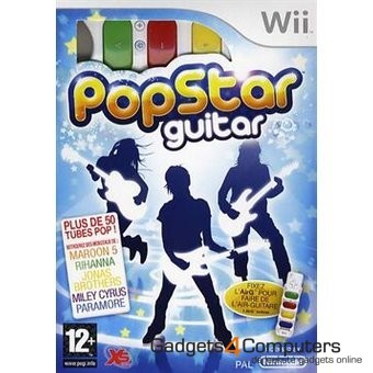 Popstar Guitar + Air Gitaar