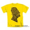 T-shirt - Simpsons Head - Geel (XL)