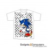T-shirt - Sonic - Wit (M)