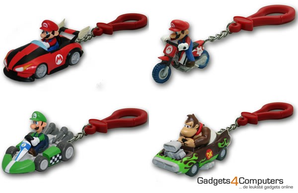 Super Mario Kart Keychain Collection