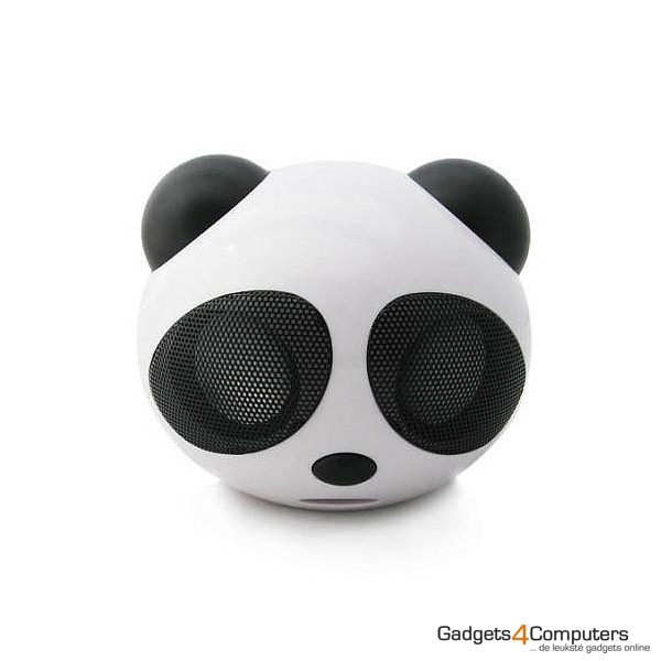 Usb Power Speaker: Panda - Zwart
