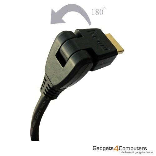 HDMI 1.4 180 graden draaibare kabel - 2 meter