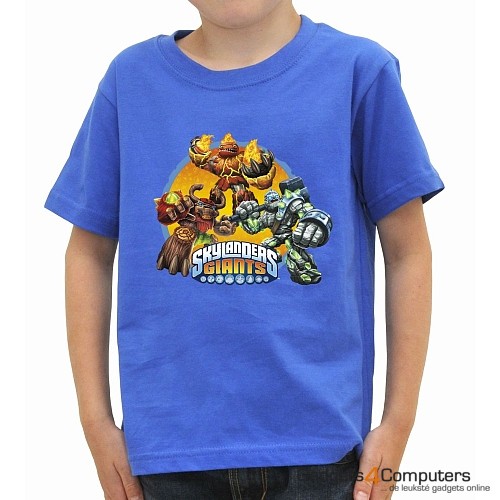 T-shirt - Skylanders Giants - Blauw - 5/6