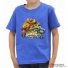 T-shirt - Skylanders Giants - Blauw - 7/8