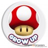 Button Badge - Grow Up - Nintendo