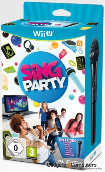 WiiU - Sing Party + Microfoon
